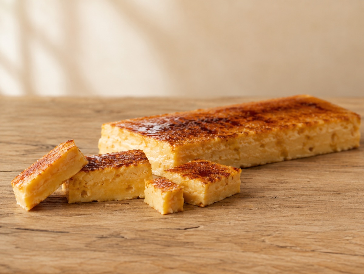 Turrón de yema tostada